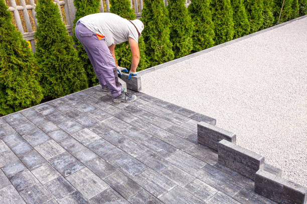 Permeable Paver Driveway in Chesterfield, MO